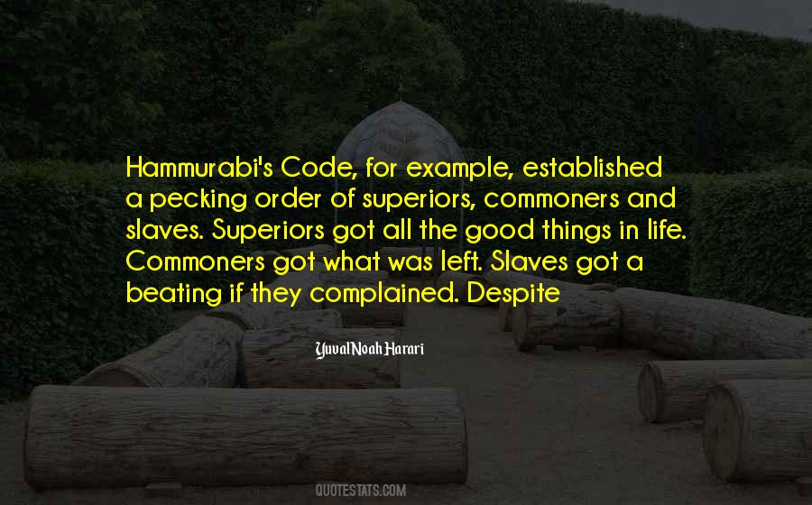 Code Of Hammurabi Quotes #1106324