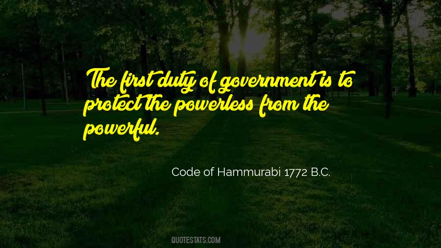 Code Of Hammurabi Quotes #1231870