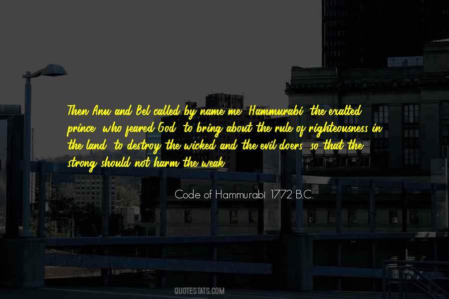 Code Of Hammurabi Quotes #140402