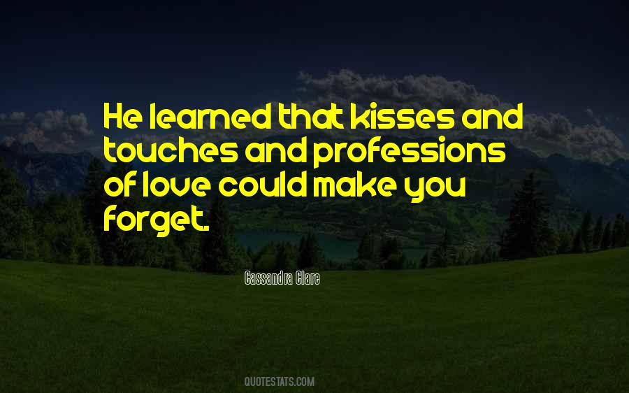 Touches Of Love Quotes #1719187