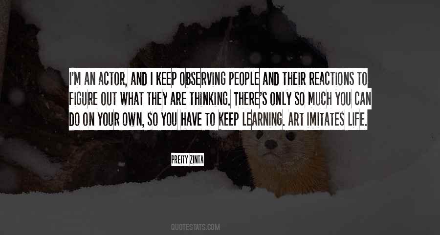 Keep Observing Quotes #660567