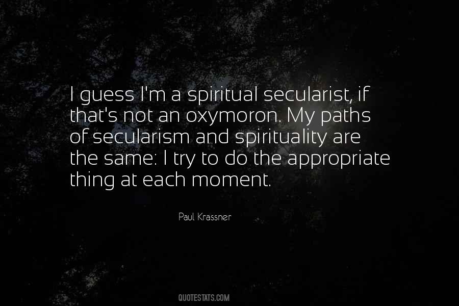 My Spirituality Quotes #144175