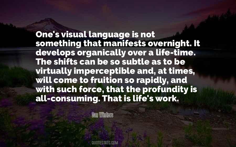 Profundity Of Life Quotes #1065294