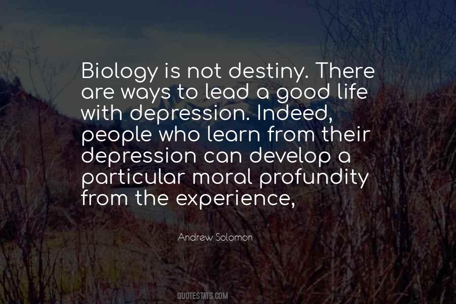 Profundity Of Life Quotes #1079810