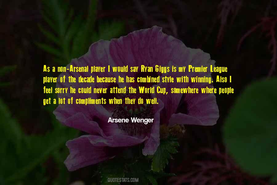 Arsenal Player Quotes #659384