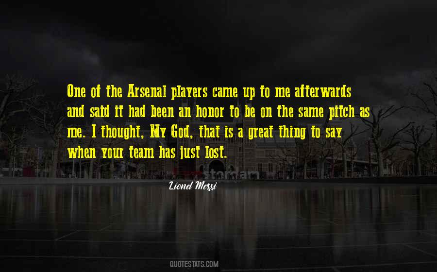 Arsenal Player Quotes #919362