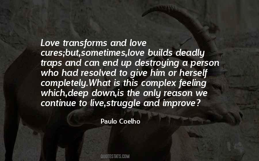 Coelho Love Quotes #304994