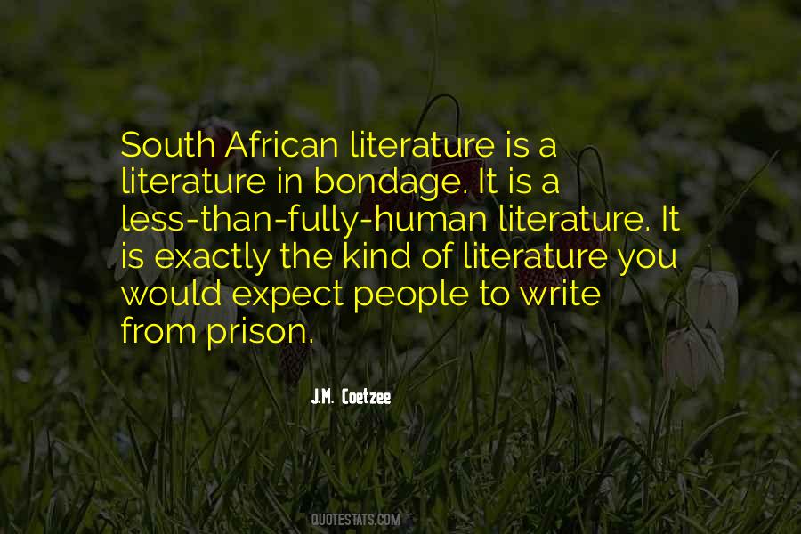 Coetzee Quotes #329876