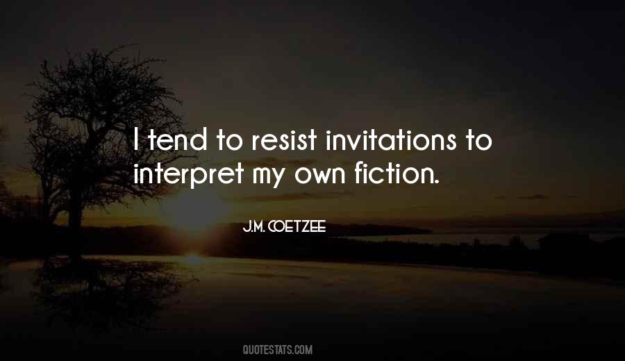 Coetzee Quotes #783375