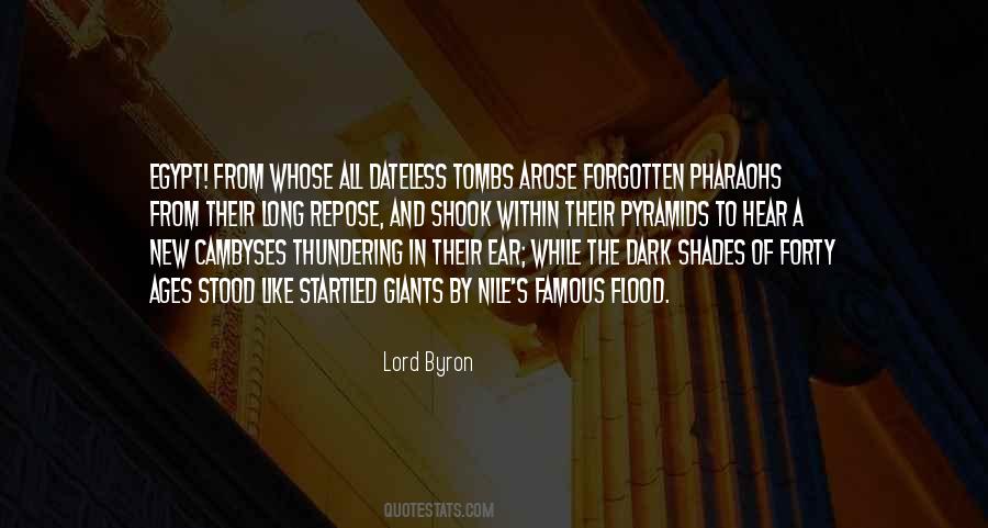 Pharaohs Tombs Quotes #1405575
