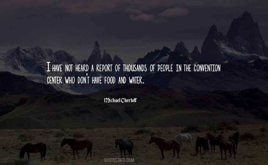 Food And Water Quotes #255548