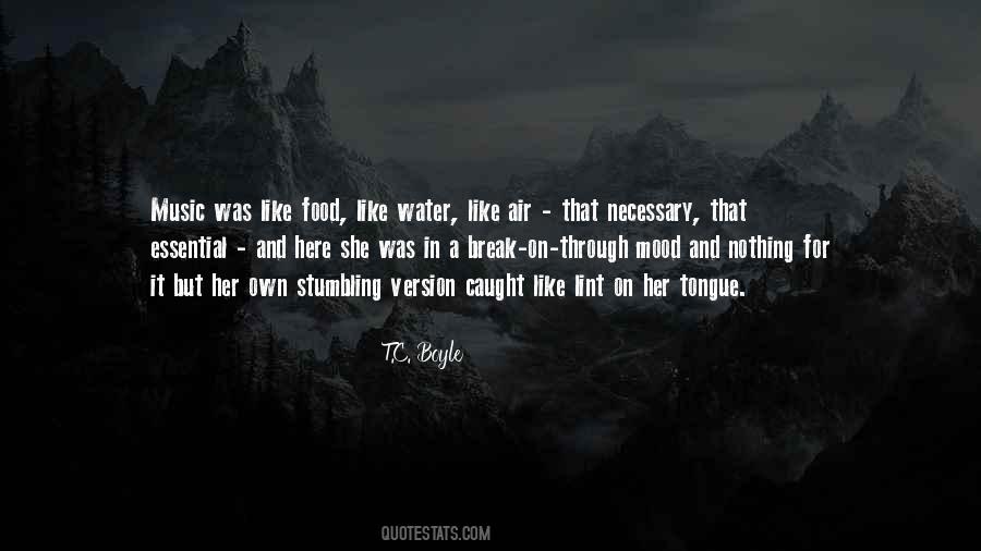 Food And Water Quotes #287948