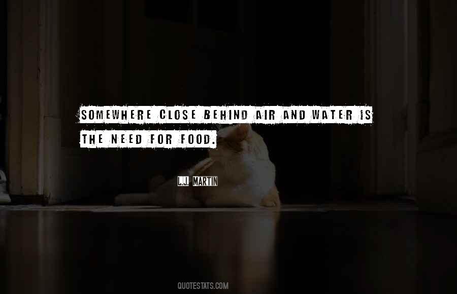 Food And Water Quotes #304446