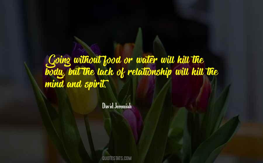 Food And Water Quotes #446851