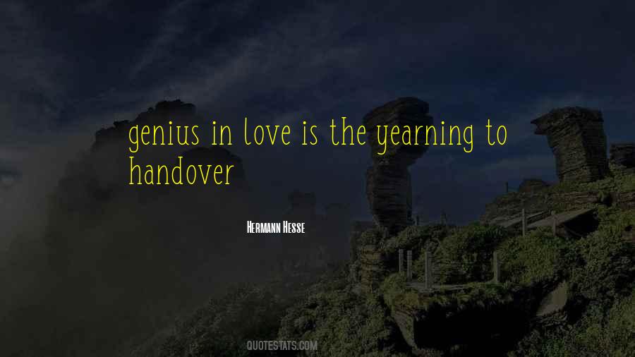Yearning Love Quotes #1034530