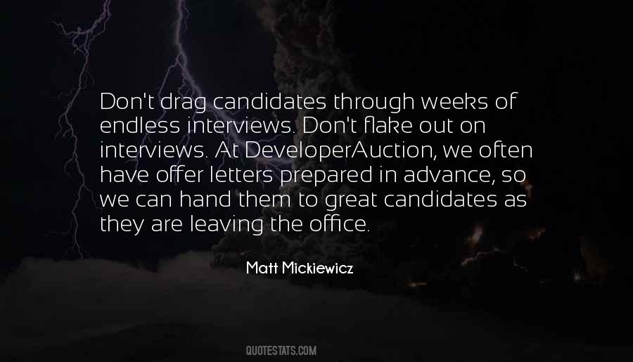 Quotes About Leaving The Office #978935