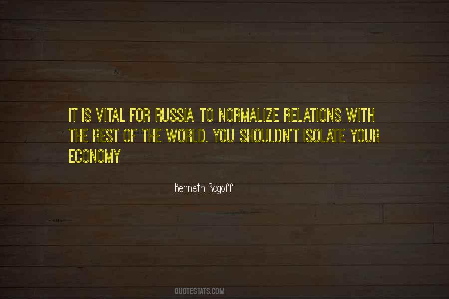 Us Russia Relations Quotes #1296153