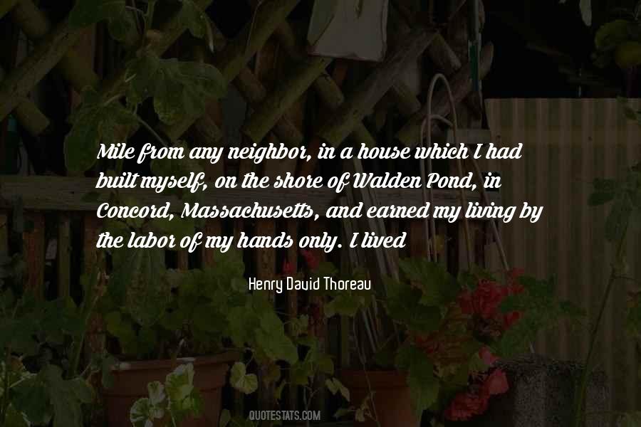 Henry Thoreau Walden Quotes #1152623
