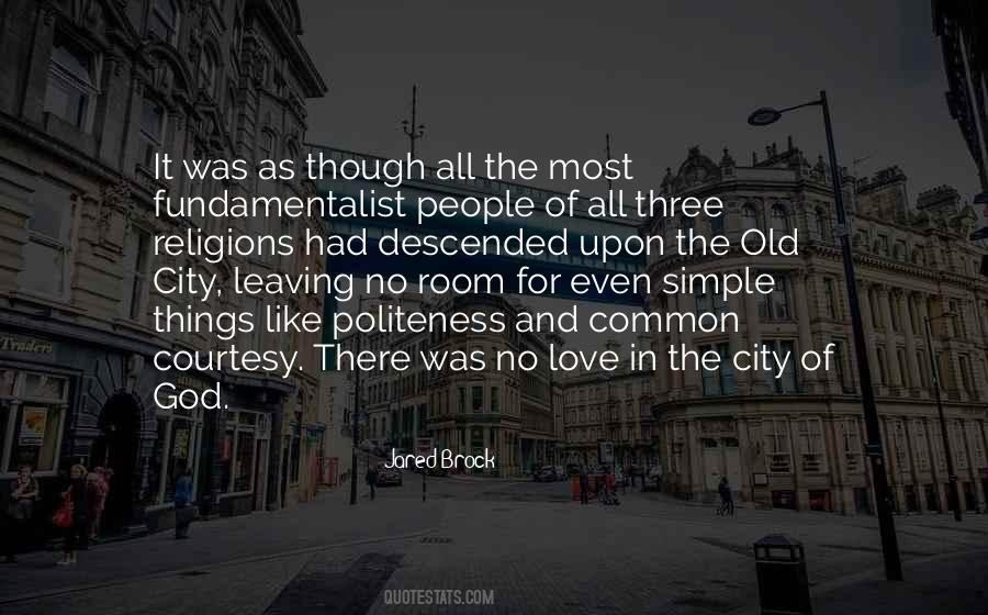Quotes About Leaving The City #410587