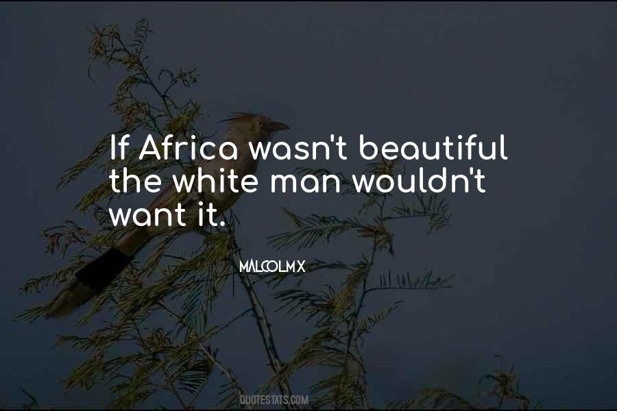 Beautiful Africa Quotes #1260171