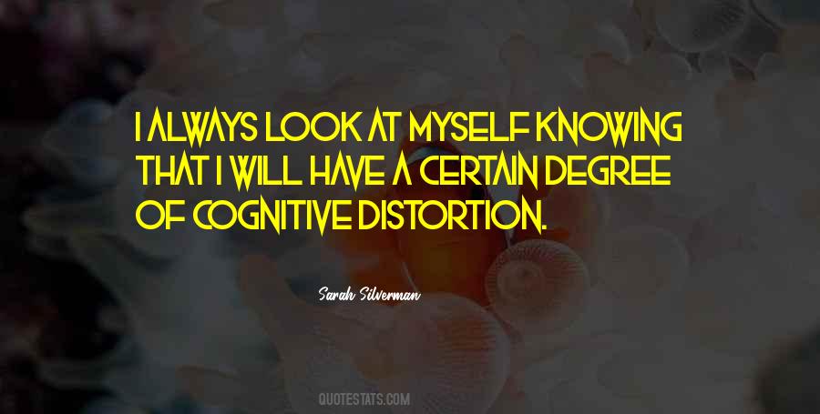 Cognitive Distortion Quotes #645497