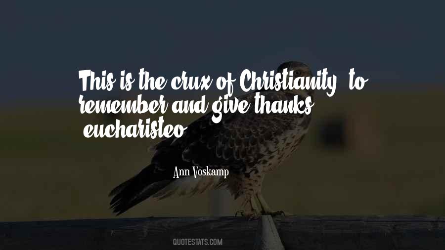 Ann Voskamp Eucharisteo Quotes #1048245
