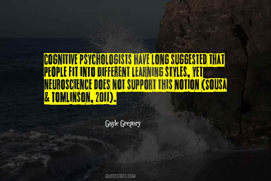 Cognitive Neuroscience Quotes #1562164