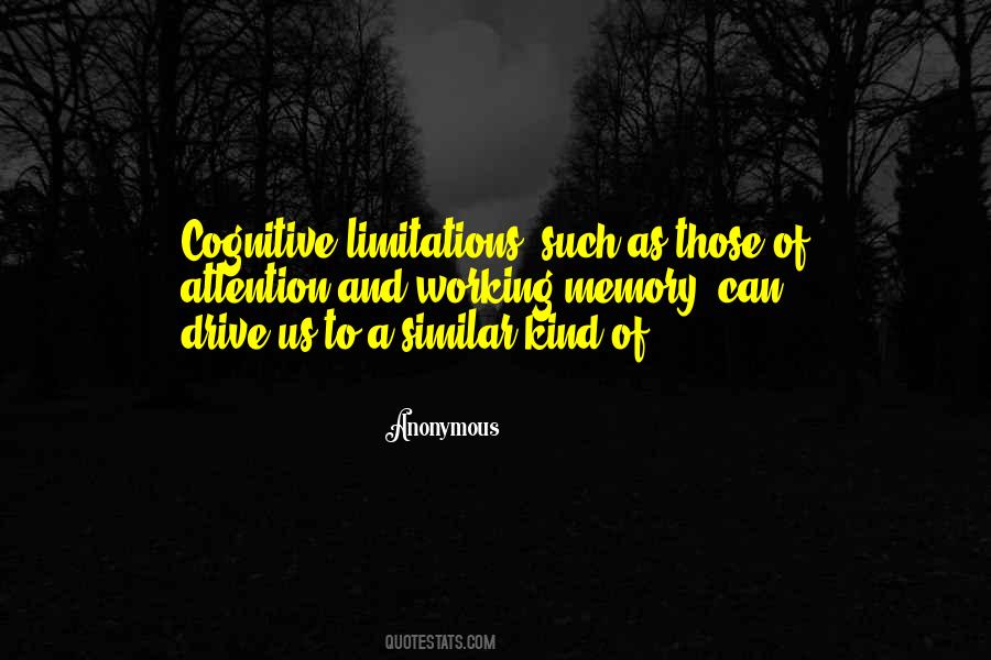 Cognitive Quotes #1723503