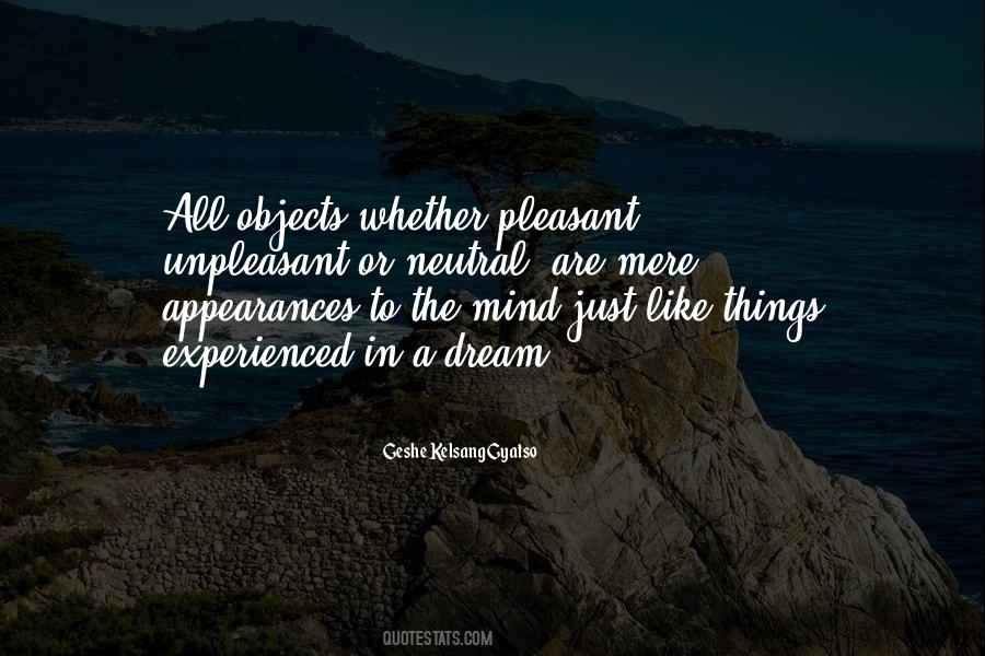 Pleasant Things Quotes #184272