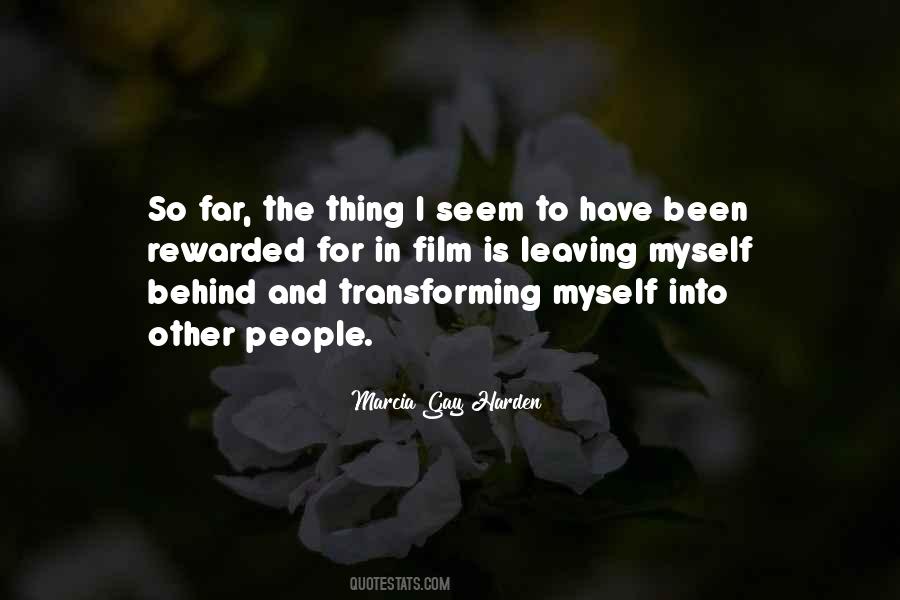 Quotes About Leaving People Behind #1812234