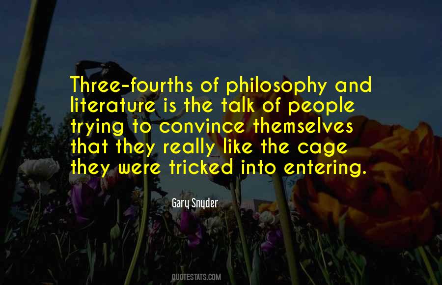 Philosophy Literature Quotes #186174