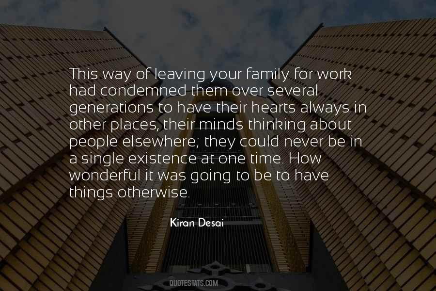 Quotes About Leaving My Family #1720040