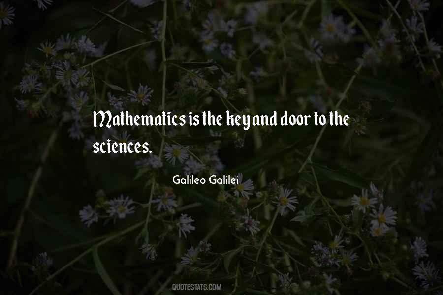 Science And Mathematics Quotes #273831
