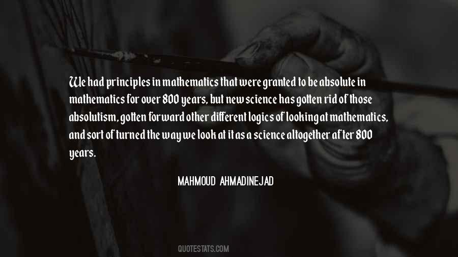 Science And Mathematics Quotes #640141