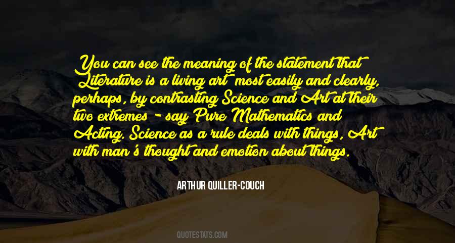 Science And Mathematics Quotes #887314