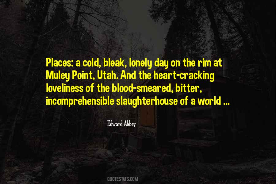 Cold And Lonely Quotes #860584