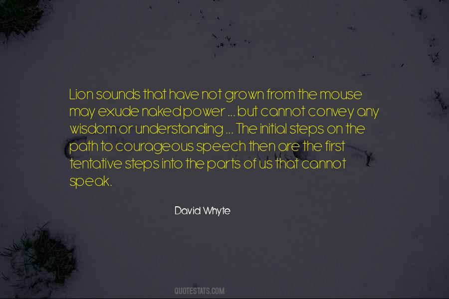 Quotes About The Power Of Speech #1256575