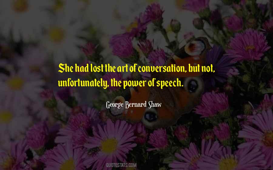 Quotes About The Power Of Speech #647111