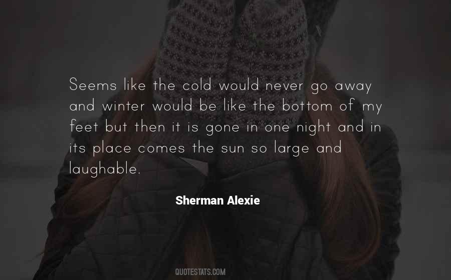 Cold Feet Quotes #1255232