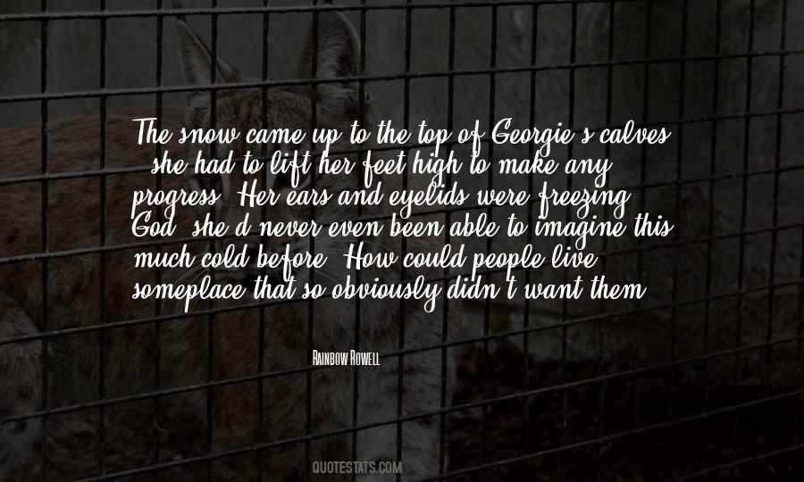Cold Feet Quotes #488084
