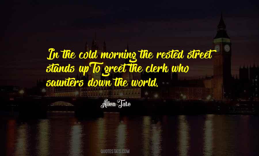 Cold Morning Quotes #494004