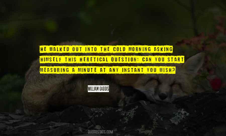 Cold Morning Quotes #608764