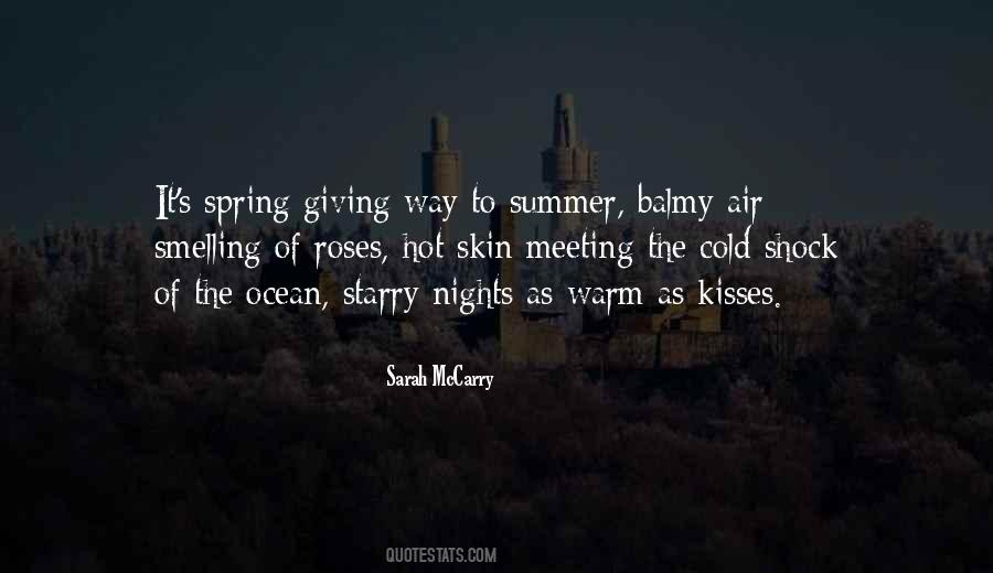 Cold Nights Quotes #821460