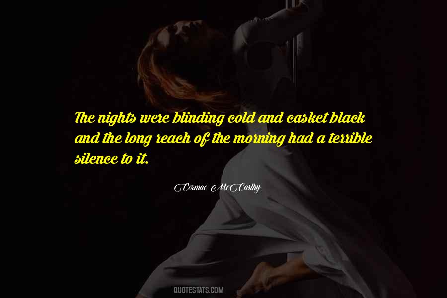 Cold Nights Quotes #990313