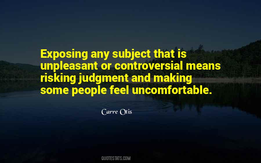 Unpleasant People Quotes #1703960