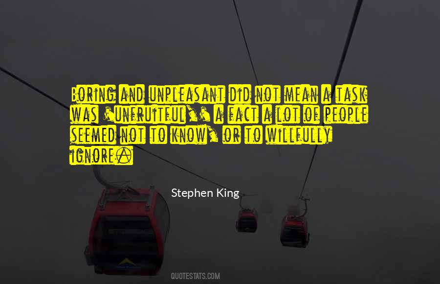 Unpleasant People Quotes #243544
