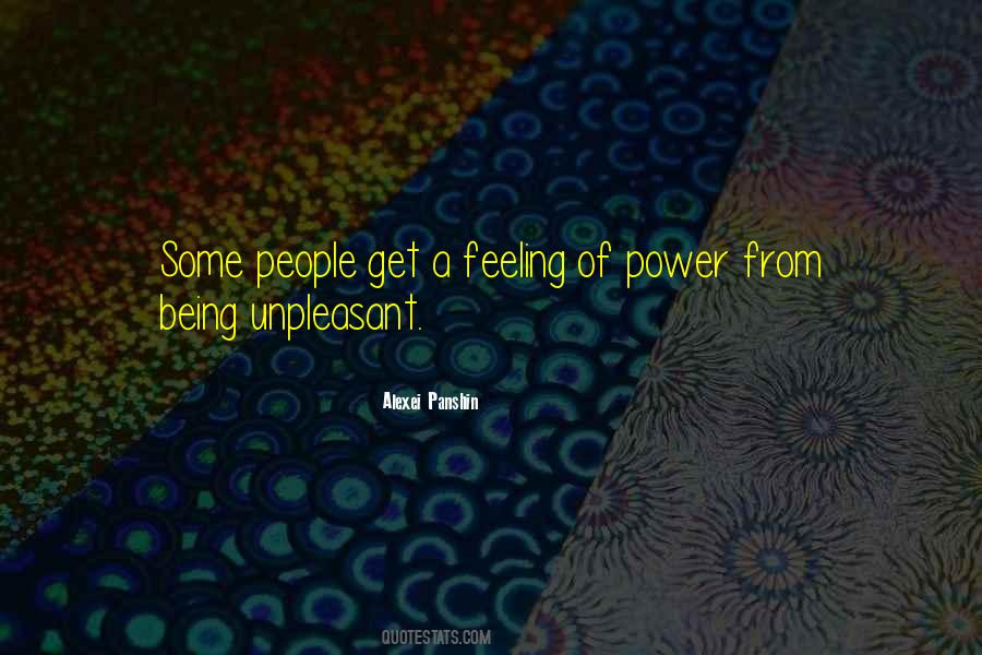 Unpleasant People Quotes #732308