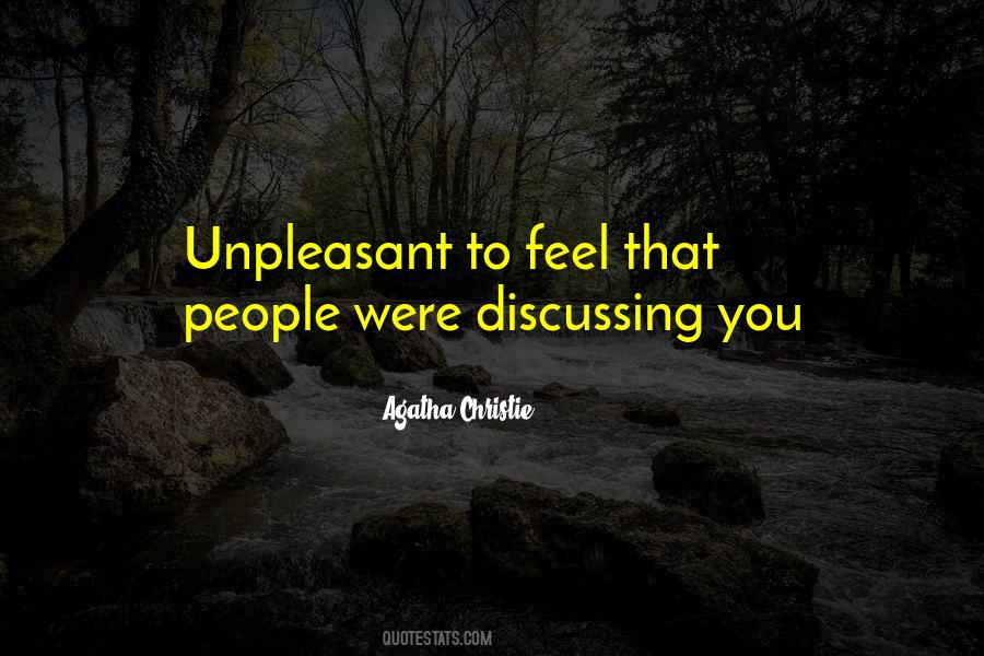 Unpleasant People Quotes #932734