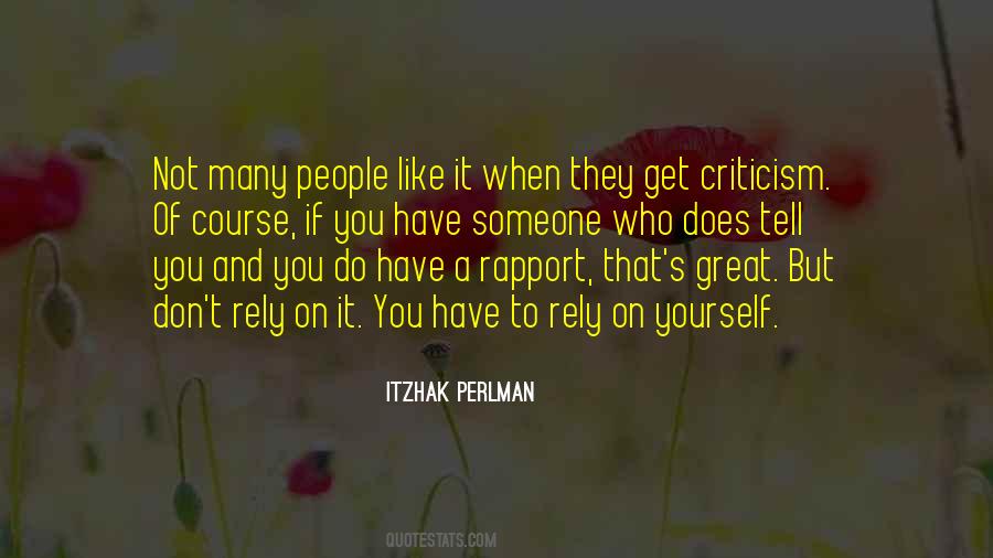 Perlman Itzhak Quotes #1470270