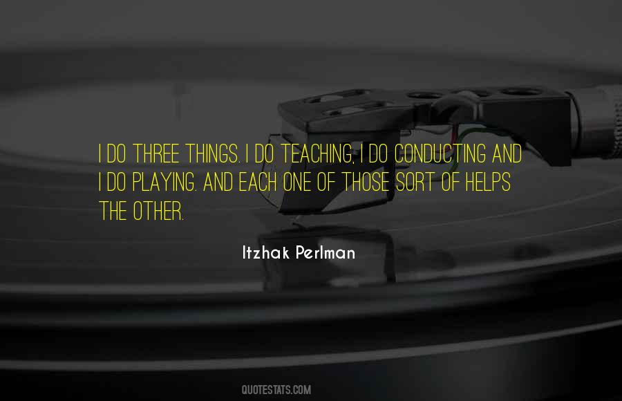 Perlman Itzhak Quotes #255162